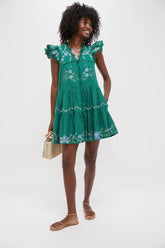Exclusive Green Vesna Tunic Dress